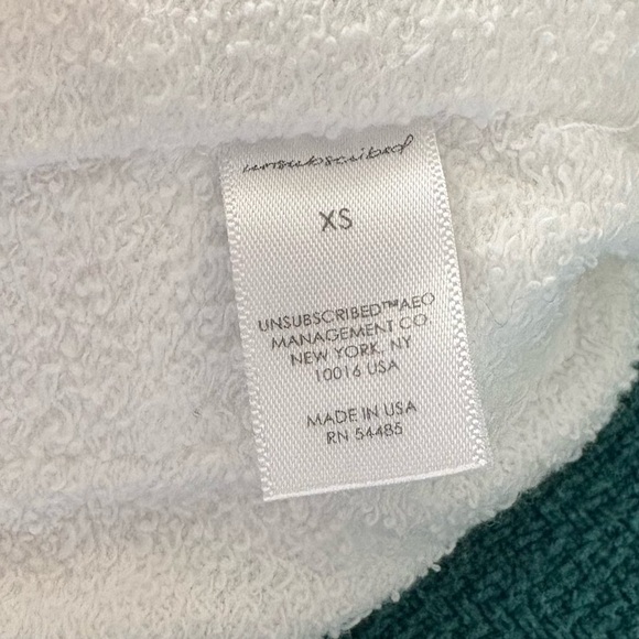 Unsubscribed cotton dolphin shorts in white NWT Size XS - Picture 6 of 6